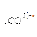2-Bromo-4-(6-methoxynaphthalen-2-yl)thiazole