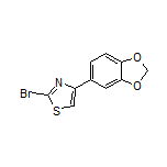 4-(Benzo[d][1,3]dioxol-5-yl)-2-bromothiazole