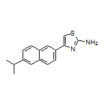 4-(6-Isopropylnaphthalen-2-yl)thiazol-2-amine