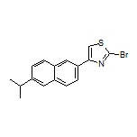 2-Bromo-4-(6-isopropyl-2-naphthyl)thiazole