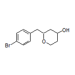 2-(4-Bromobenzyl)tetrahydro-2H-pyran-4-ol