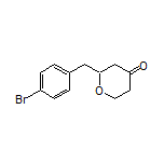 2-(4-Bromobenzyl)dihydro-2H-pyran-4(3H)-one