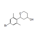 2-(4-Bromo-2,6-dimethylphenyl)tetrahydro-2H-pyran-4-ol