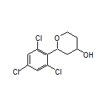 2-(2,4,6-Trichlorophenyl)tetrahydro-2H-pyran-4-ol