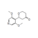 2-(3,5-Dimethoxypyridin-4-yl)dihydro-2H-pyran-4(3H)-one