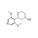 2-(3,5-Dimethoxypyridin-4-yl)tetrahydro-2H-pyran-4-ol