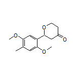 2-(2,5-Dimethoxy-4-methylphenyl)dihydro-2H-pyran-4(3H)-one
