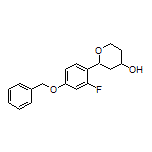 2-[4-(Benzyloxy)-2-fluorophenyl]tetrahydro-2H-pyran-4-ol