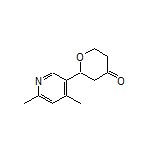 2-(4,6-Dimethylpyridin-3-yl)dihydro-2H-pyran-4(3H)-one