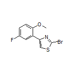 2-Bromo-4-(5-fluoro-2-methoxyphenyl)thiazole