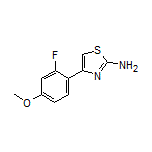 4-(2-Fluoro-4-methoxyphenyl)thiazol-2-amine