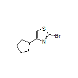 2-Bromo-4-cyclopentylthiazole