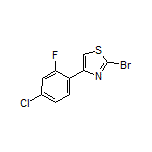 2-Bromo-4-(4-chloro-2-fluorophenyl)thiazole