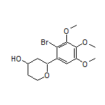 2-(2-Bromo-3,4,5-trimethoxyphenyl)tetrahydro-2H-pyran-4-ol