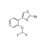 2-Bromo-4-[2-(difluoromethoxy)phenyl]thiazole