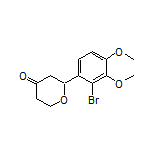 2-(2-Bromo-3,4-dimethoxyphenyl)dihydro-2H-pyran-4(3H)-one