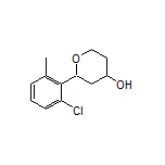 2-(2-Chloro-6-methylphenyl)tetrahydro-2H-pyran-4-ol