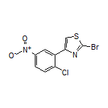 2-Bromo-4-(2-chloro-5-nitrophenyl)thiazole
