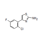 4-(2-Chloro-5-fluorophenyl)thiazol-2-amine