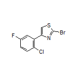2-Bromo-4-(2-chloro-5-fluorophenyl)thiazole