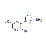 4-(2-Bromo-5-methoxyphenyl)thiazol-2-amine