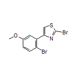 2-Bromo-4-(2-bromo-5-methoxyphenyl)thiazole