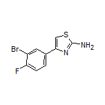 4-(3-Bromo-4-fluorophenyl)thiazol-2-amine