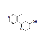2-(3-Methylpyridin-4-yl)tetrahydro-2H-pyran-4-ol