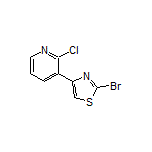 2-Bromo-4-(2-chloropyridin-3-yl)thiazole