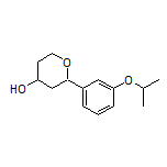 2-(3-Isopropoxyphenyl)tetrahydro-2H-pyran-4-ol