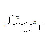 2-(3-Isopropoxyphenyl)dihydro-2H-pyran-4(3H)-one