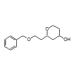 2-[2-(Benzyloxy)ethyl]tetrahydro-2H-pyran-4-ol