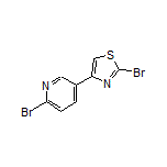 2-Bromo-4-(6-bromopyridin-3-yl)thiazole