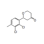 2-(2,3-Dichloro-4-methylphenyl)dihydro-2H-pyran-4(3H)-one