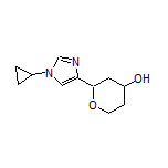 2-(1-Cyclopropyl-1H-imidazol-4-yl)tetrahydro-2H-pyran-4-ol