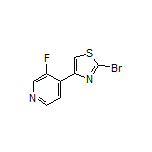 2-Bromo-4-(3-fluoro-4-pyridyl)thiazole