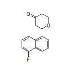 2-(5-Fluoronaphthalen-1-yl)dihydro-2H-pyran-4(3H)-one