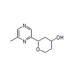 2-(6-Methylpyrazin-2-yl)tetrahydro-2H-pyran-4-ol