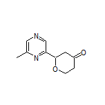 2-(6-Methylpyrazin-2-yl)dihydro-2H-pyran-4(3H)-one