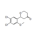 2-(4,5-Dichloro-2-methoxyphenyl)dihydro-2H-pyran-4(3H)-one