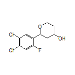 2-(4,5-Dichloro-2-fluorophenyl)tetrahydro-2H-pyran-4-ol