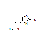 2-Bromo-4-(pyrimidin-4-yl)thiazole