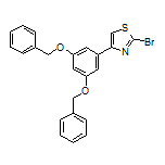 4-[3,5-Bis(benzyloxy)phenyl]-2-bromothiazole