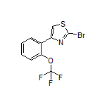 2-Bromo-4-[2-(trifluoromethoxy)phenyl]thiazole
