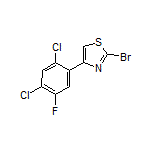 2-Bromo-4-(2,4-dichloro-5-fluorophenyl)thiazole