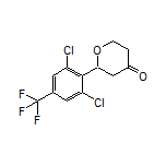 2-[2,6-Dichloro-4-(trifluoromethyl)phenyl]dihydro-2H-pyran-4(3H)-one