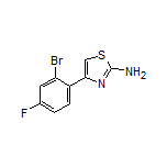 4-(2-Bromo-4-fluorophenyl)thiazol-2-amine