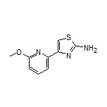 4-(6-Methoxy-2-pyridyl)thiazol-2-amine