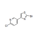 2-Bromo-4-(6-chloro-3-pyridyl)thiazole
