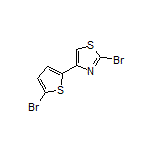 2-Bromo-4-(5-bromothiophen-2-yl)thiazole